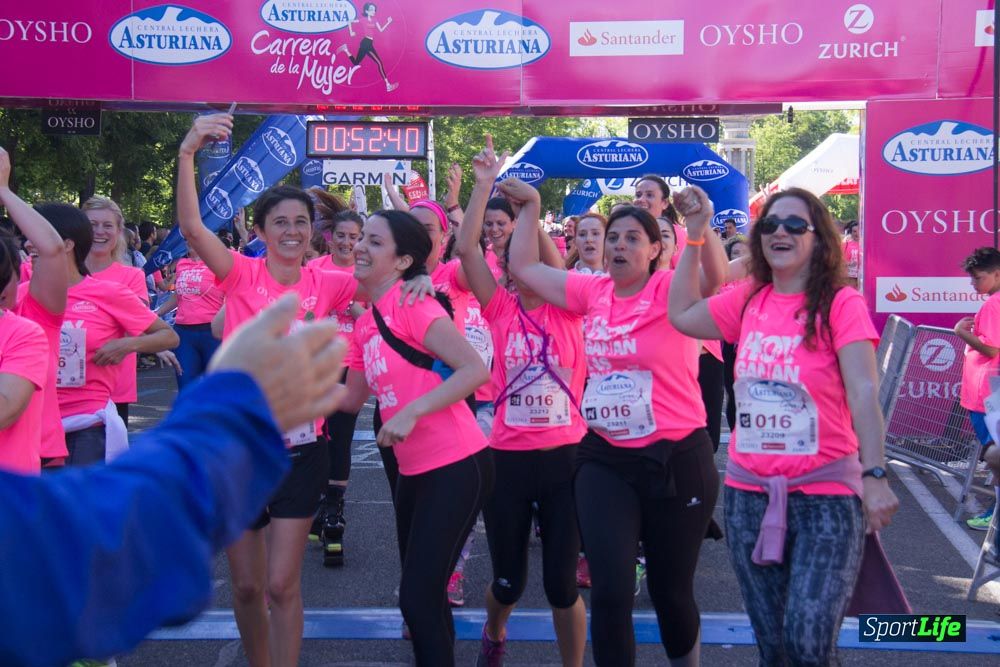 Carrera de la Mujer Madrid: arco derecho, del minuto 43 al 51