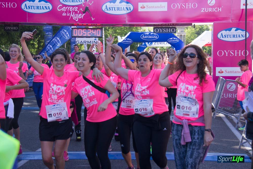 Carrera de la Mujer Madrid: arco derecho, del minuto 43 al 51
