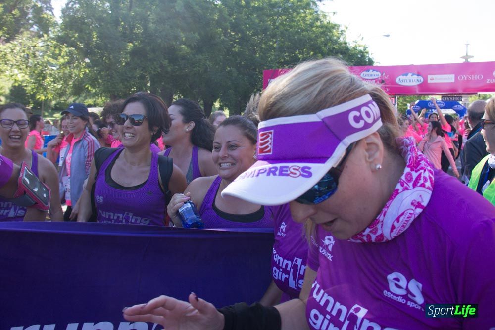 Carrera de la Mujer Madrid: arco derecho, del minuto 43 al 51