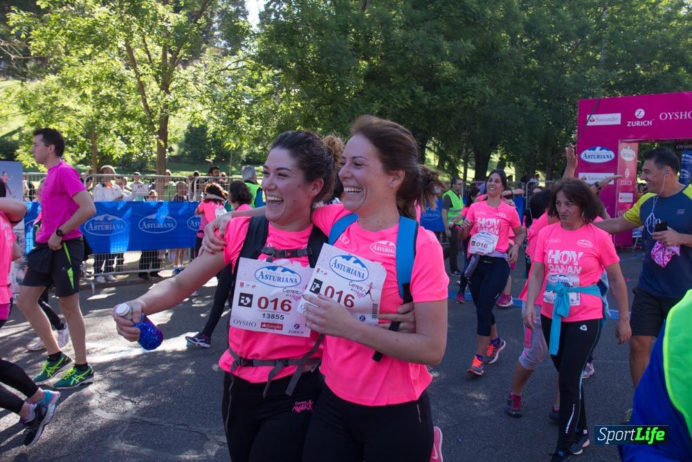 Carrera de la Mujer Madrid: arco derecho, del minuto 43 al 51