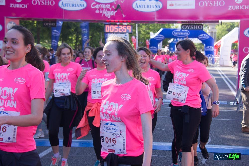 Carrera de la Mujer Madrid: arco derecho, del minuto 43 al 51