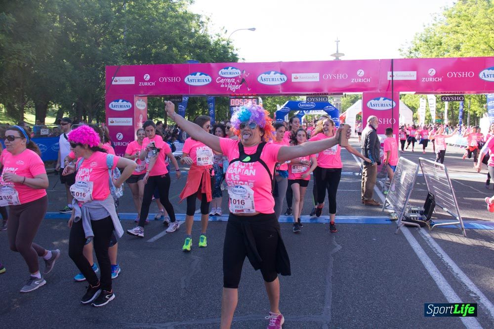 Carrera de la Mujer Madrid: arco derecho, del minuto 43 al 51