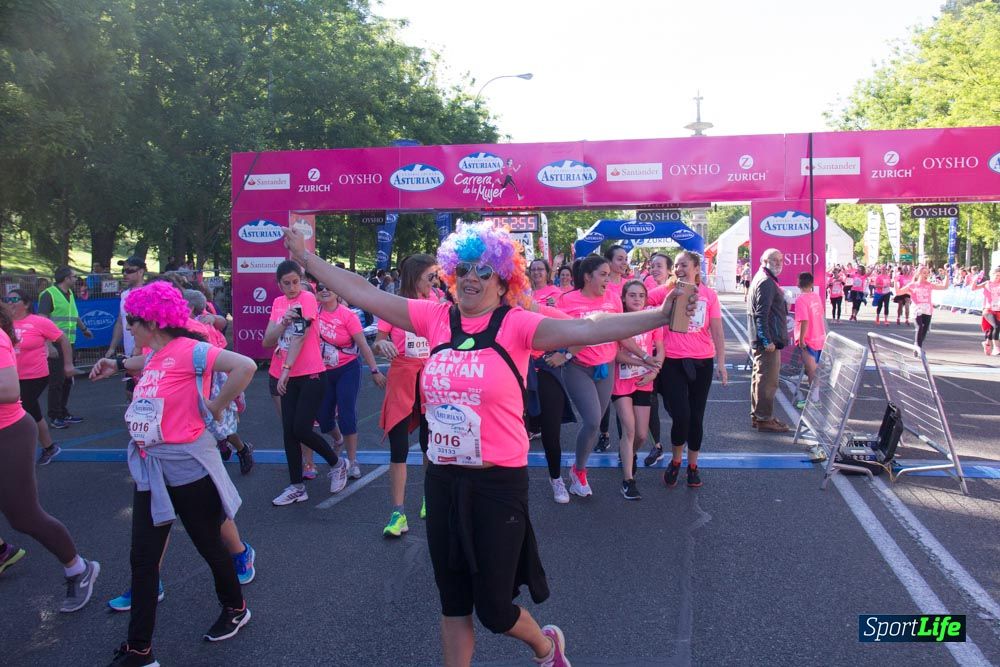 Carrera de la Mujer Madrid: arco derecho, del minuto 43 al 51
