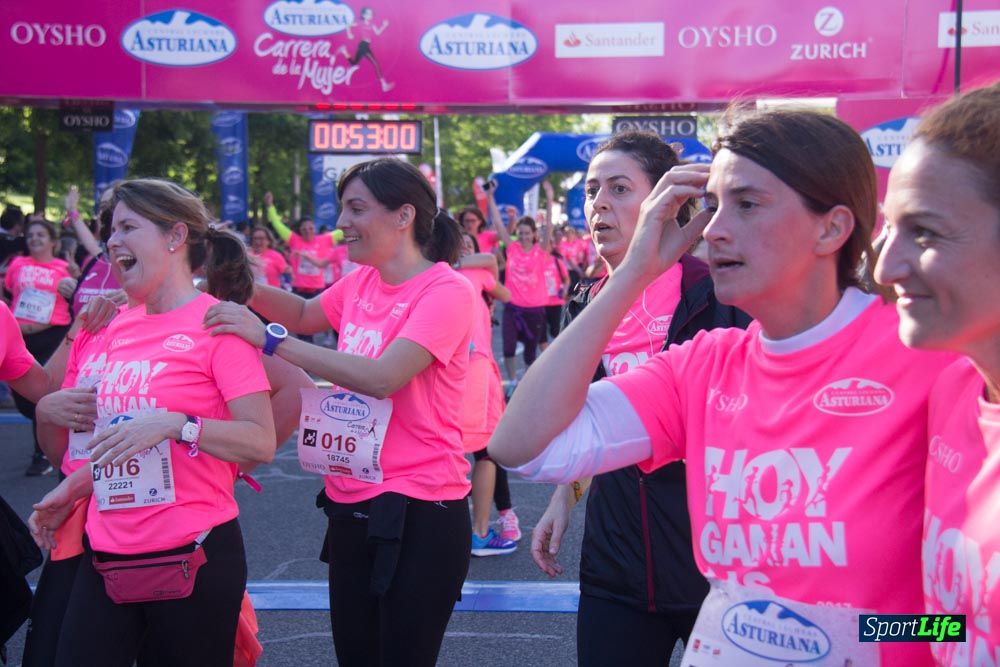 Carrera de la Mujer Madrid: arco derecho, del minuto 43 al 51