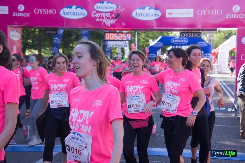 Carrera de la Mujer Madrid: arco derecho, del minuto 43 al 51