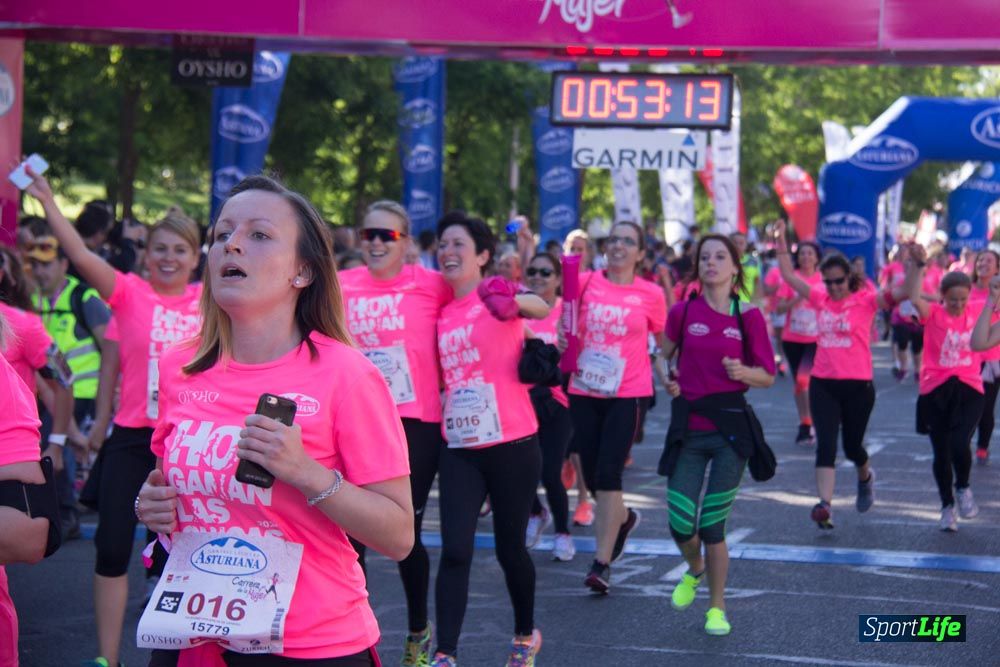 Carrera de la Mujer Madrid: arco derecho, del minuto 43 al 51