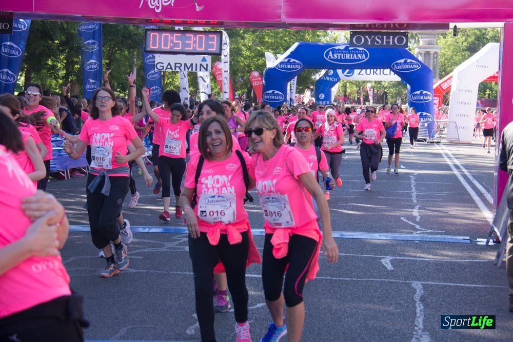 Carrera de la Mujer Madrid: arco derecho, del minuto 43 al 51