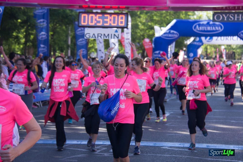 Carrera de la Mujer Madrid: arco derecho, del minuto 43 al 51