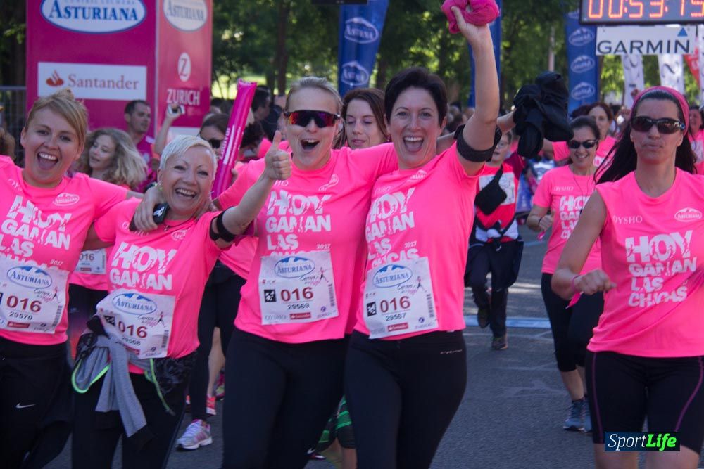 Carrera de la Mujer Madrid: arco derecho, del minuto 43 al 51