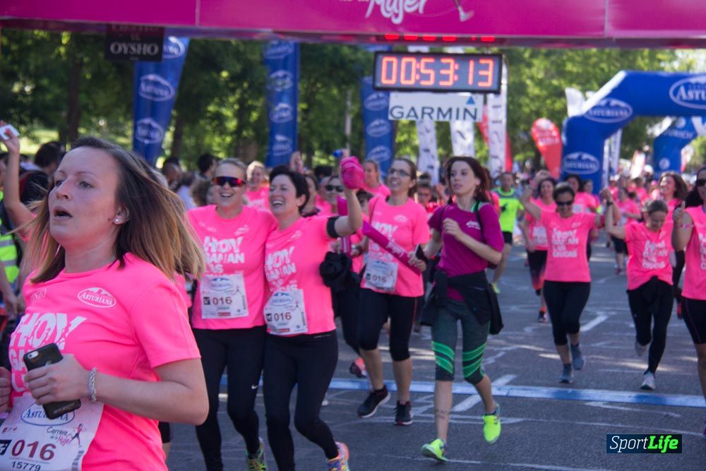 Carrera de la Mujer Madrid: arco derecho, del minuto 43 al 51