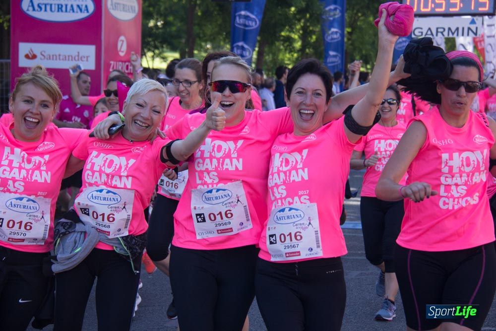 Carrera de la Mujer Madrid: arco derecho, del minuto 43 al 51
