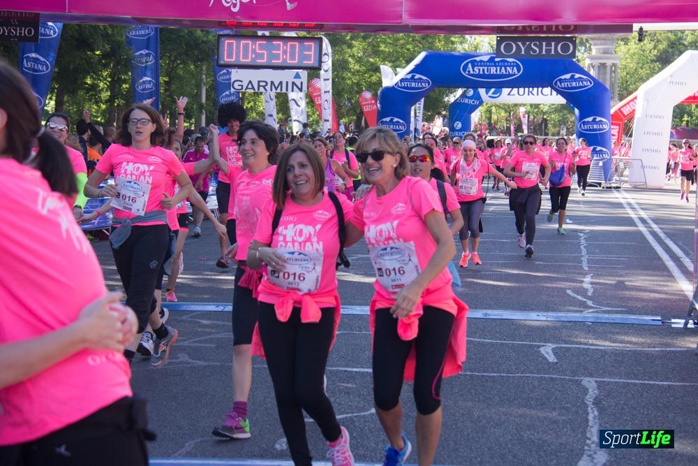 Carrera de la Mujer Madrid: arco derecho, del minuto 43 al 51