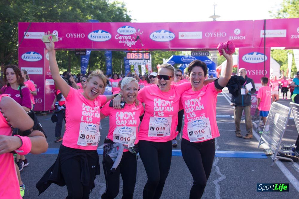Carrera de la Mujer Madrid: arco derecho, del minuto 43 al 51