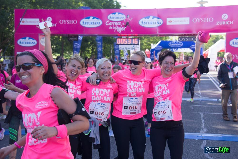 Carrera de la Mujer Madrid: arco derecho, del minuto 43 al 51