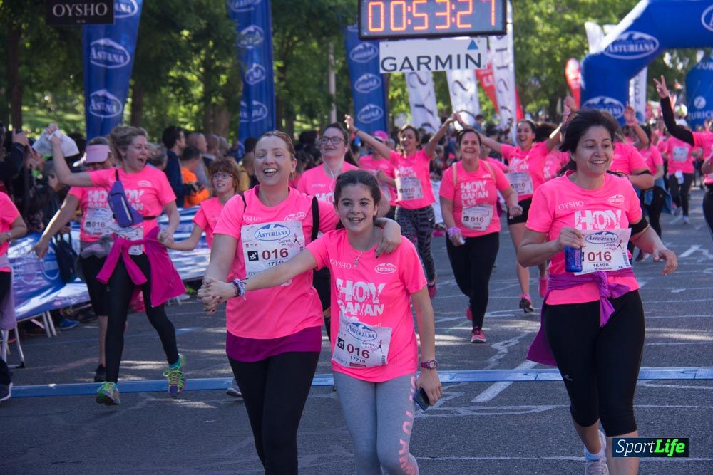 Carrera de la Mujer Madrid: arco derecho, del minuto 43 al 51