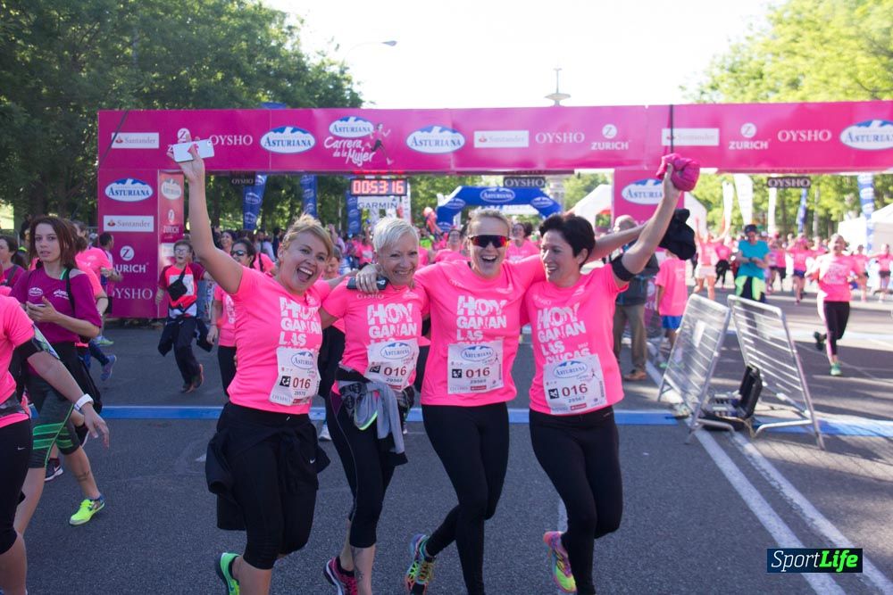 Carrera de la Mujer Madrid: arco derecho, del minuto 43 al 51