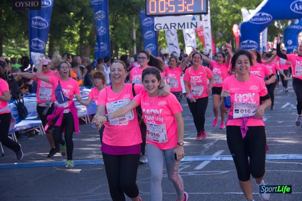 Carrera de la Mujer Madrid: arco derecho, del minuto 43 al 51