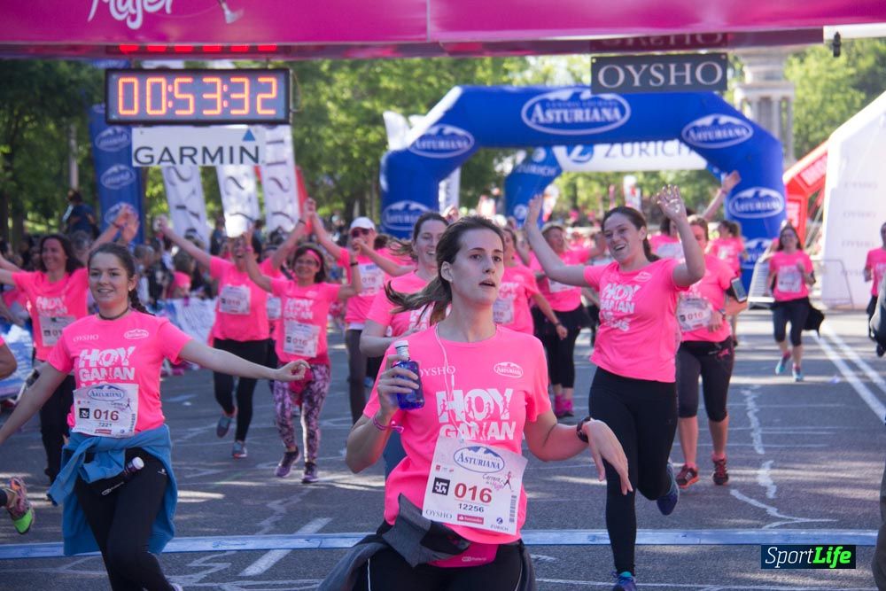 Carrera de la Mujer Madrid: arco derecho, del minuto 43 al 51