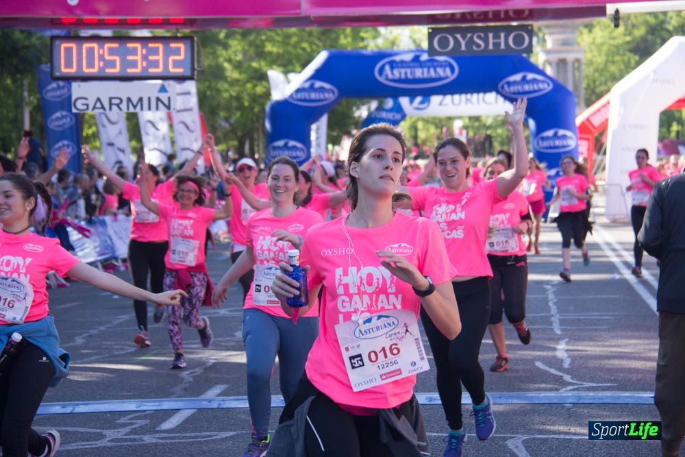 Carrera de la Mujer Madrid: arco derecho, del minuto 43 al 51