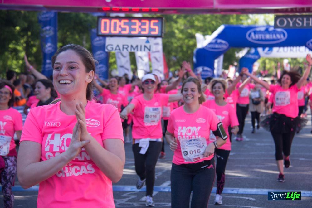 Carrera de la Mujer Madrid: arco derecho, del minuto 43 al 51