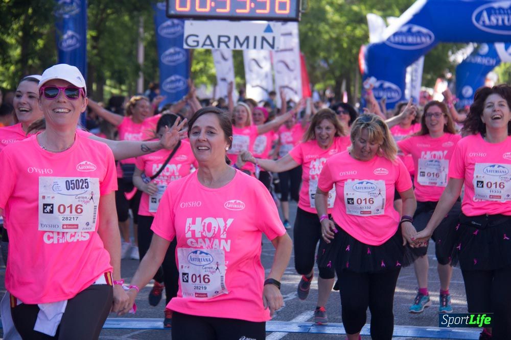 Carrera de la Mujer Madrid: arco derecho, del minuto 43 al 51