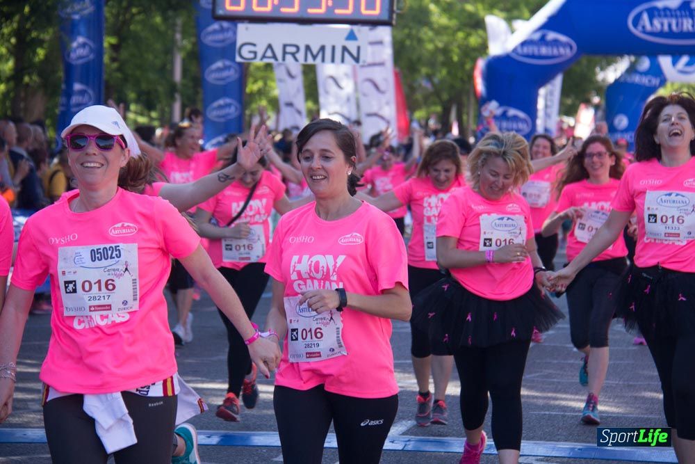 Carrera de la Mujer Madrid: arco derecho, del minuto 43 al 51