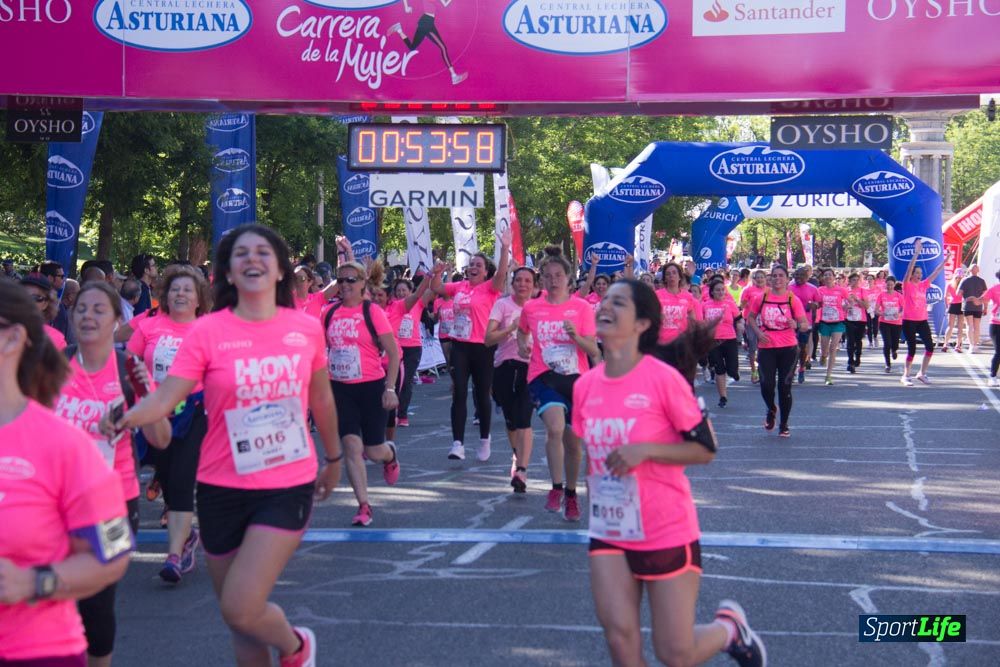 Carrera de la Mujer Madrid: arco derecho, del minuto 43 al 51