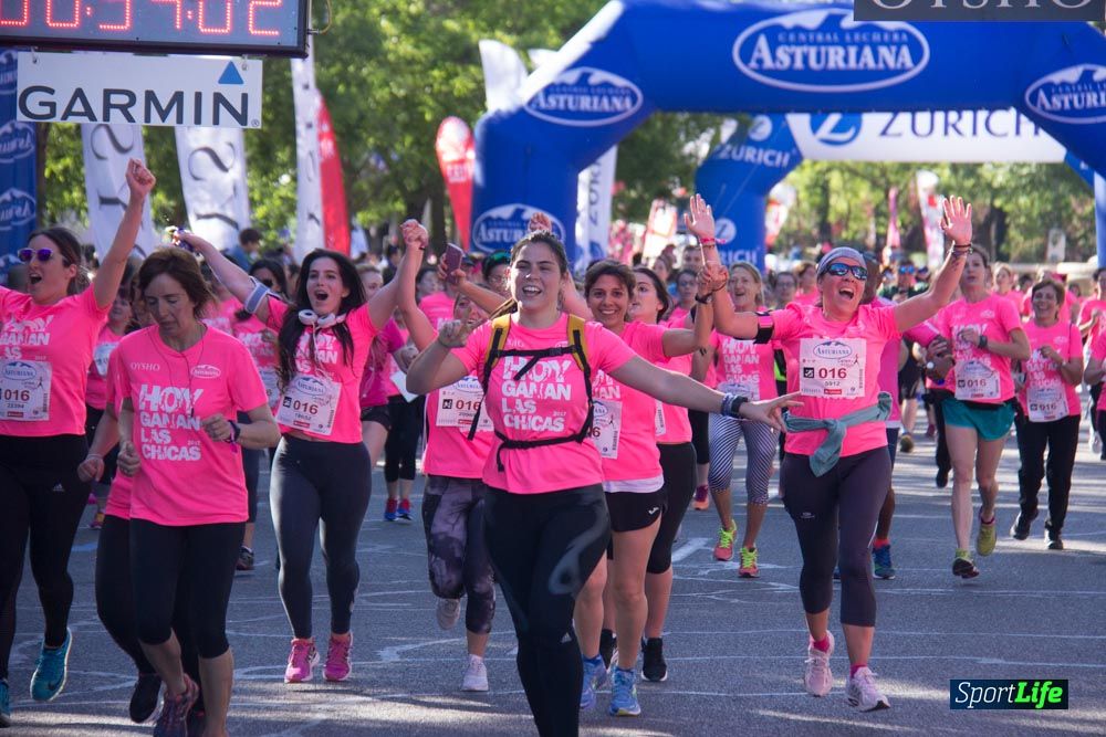 Carrera de la Mujer Madrid: arco derecho, del minuto 43 al 51