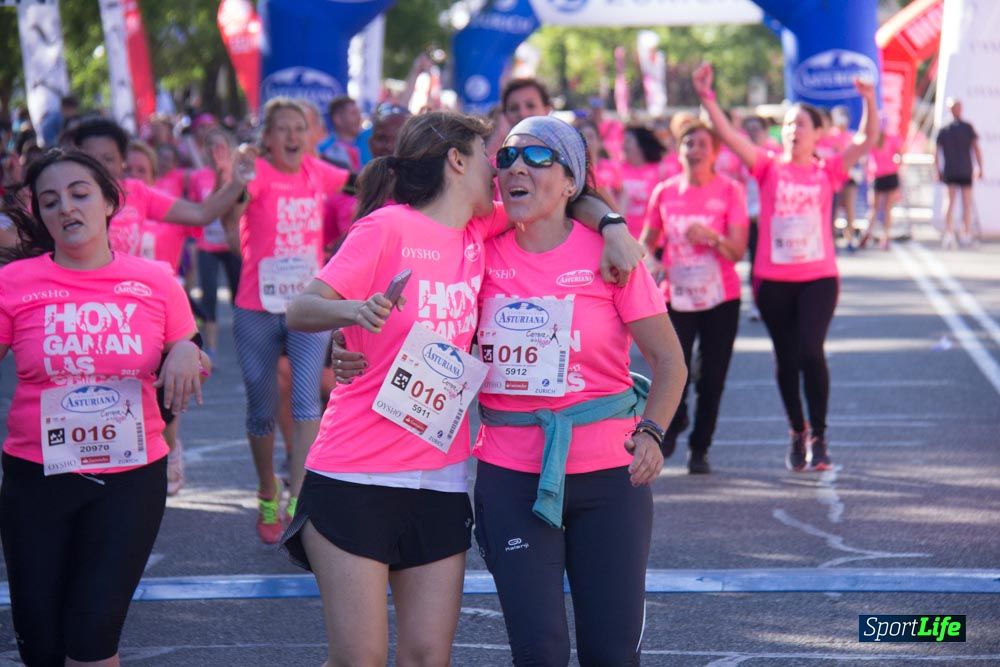 Carrera de la Mujer Madrid: arco derecho, del minuto 43 al 51