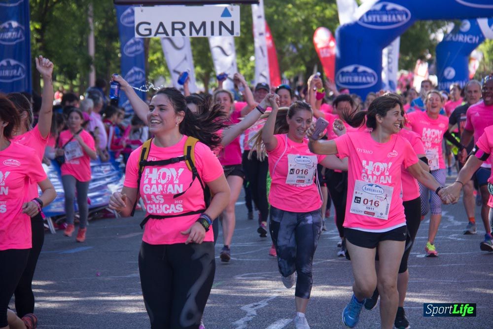 Carrera de la Mujer Madrid: arco derecho, del minuto 43 al 51