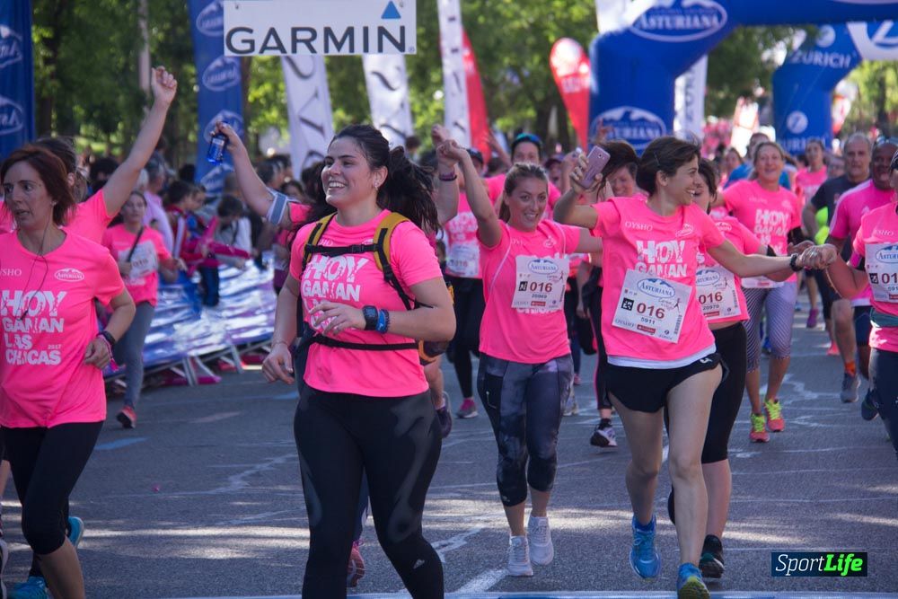 Carrera de la Mujer Madrid: arco derecho, del minuto 43 al 51