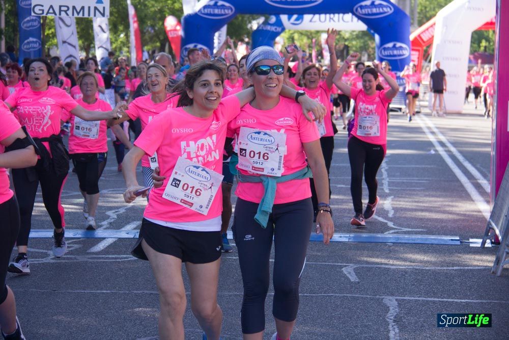 Carrera de la Mujer Madrid: arco derecho, del minuto 43 al 51