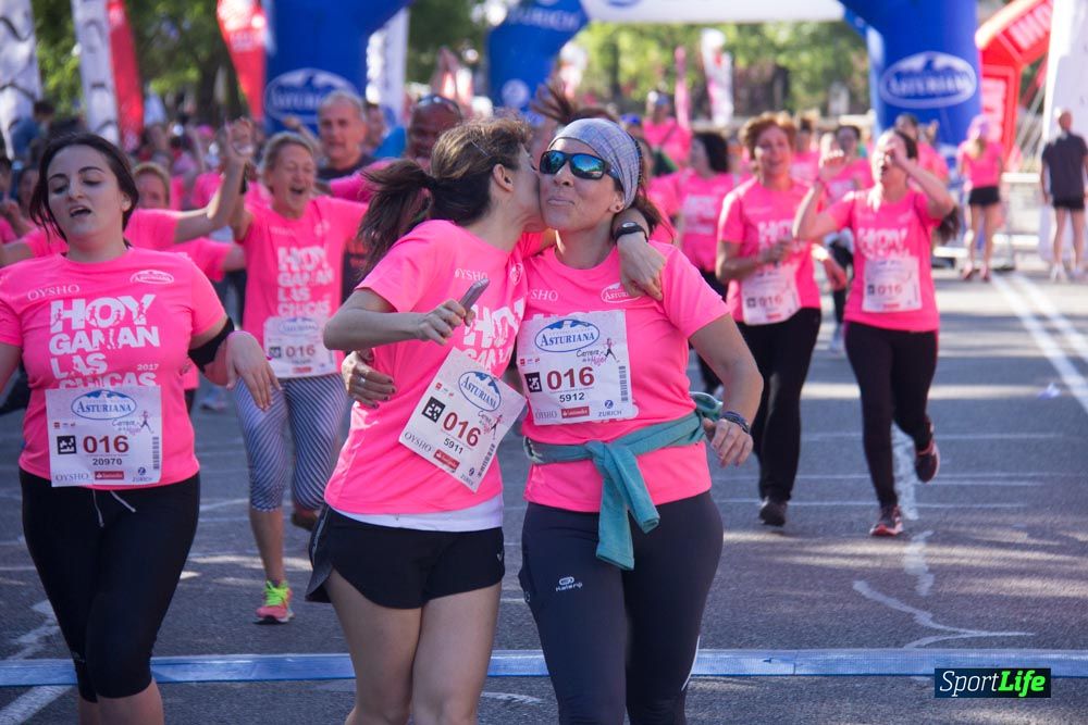 Carrera de la Mujer Madrid: arco derecho, del minuto 43 al 51