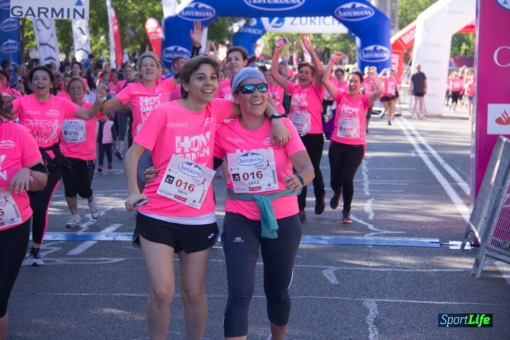 Carrera de la Mujer Madrid: arco derecho, del minuto 43 al 51