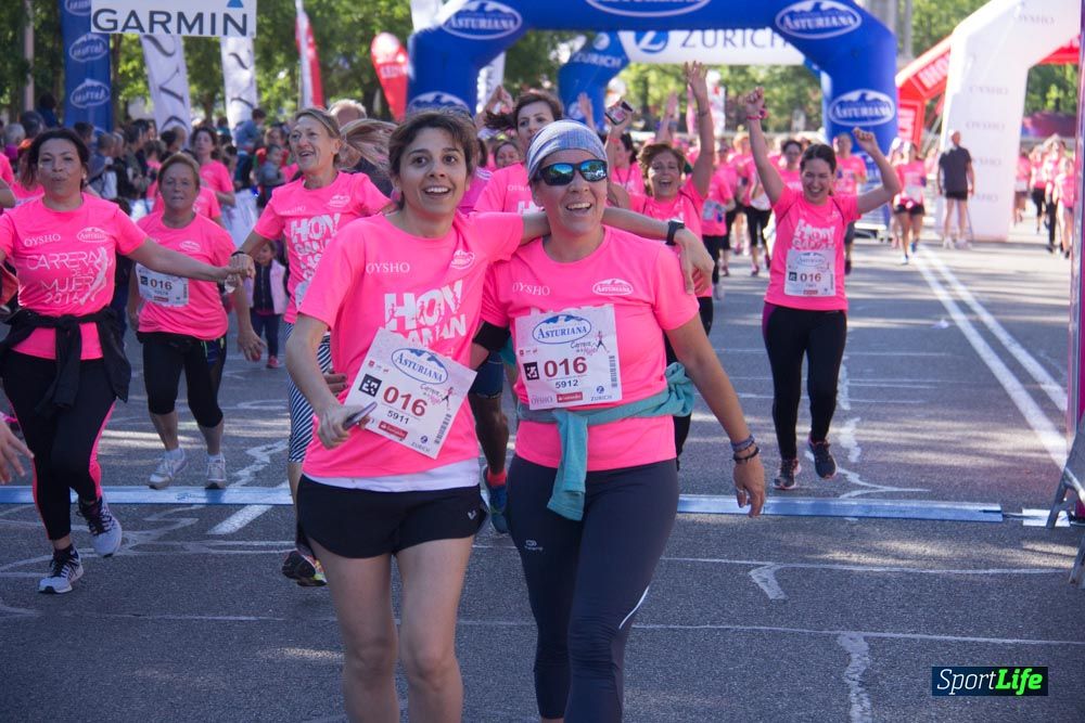 Carrera de la Mujer Madrid: arco derecho, del minuto 43 al 51