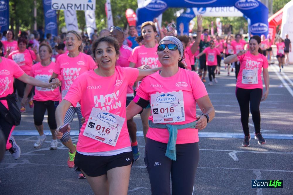 Carrera de la Mujer Madrid: arco derecho, del minuto 43 al 51