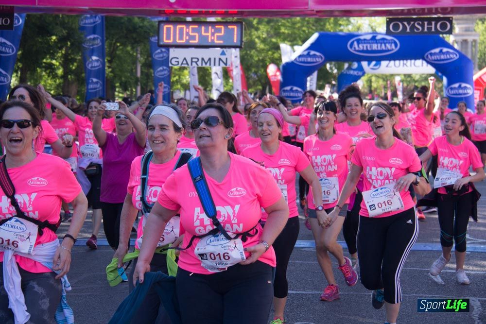 Carrera de la Mujer Madrid: arco derecho, del minuto 43 al 51