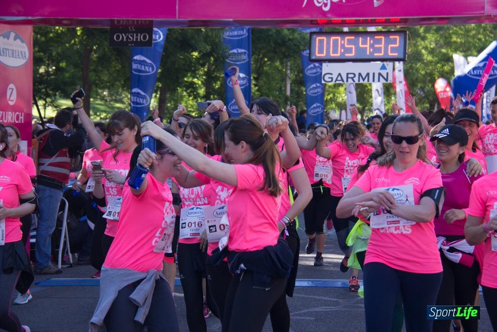 Carrera de la Mujer Madrid: arco derecho, del minuto 43 al 51