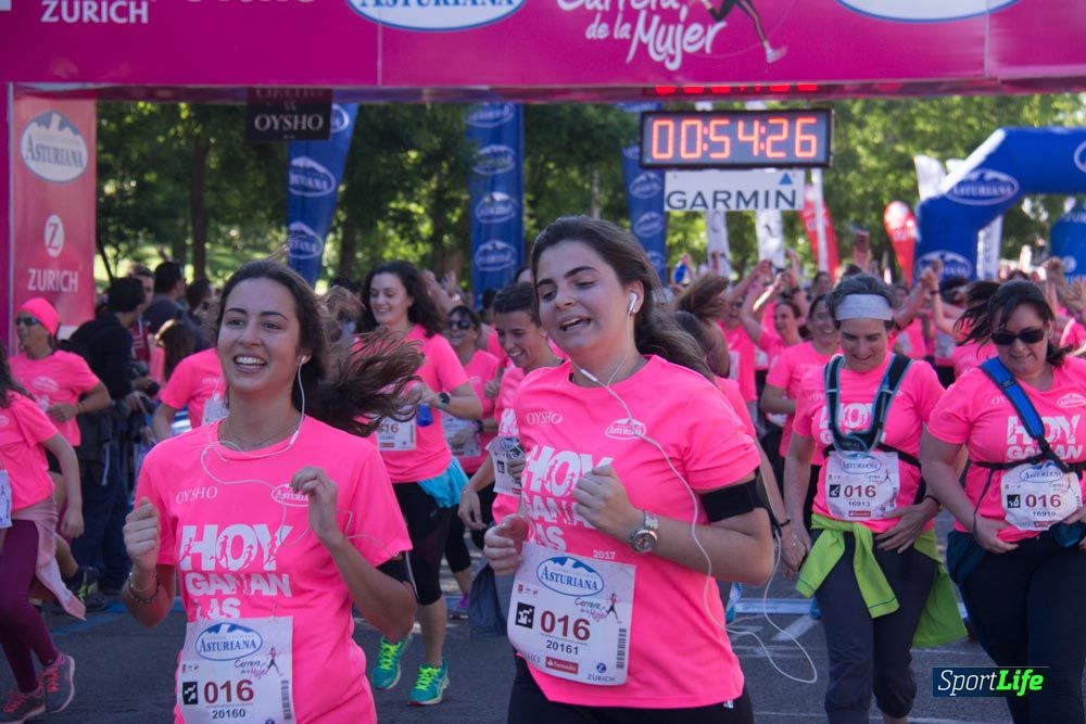Carrera de la Mujer Madrid: arco derecho, del minuto 43 al 51