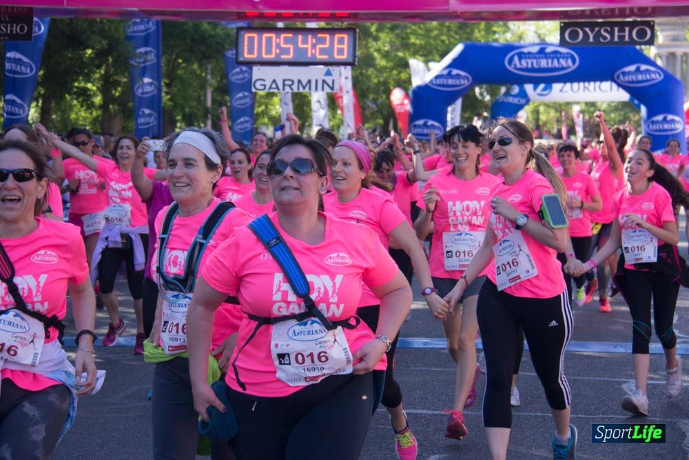 Carrera de la Mujer Madrid: arco derecho, del minuto 43 al 51