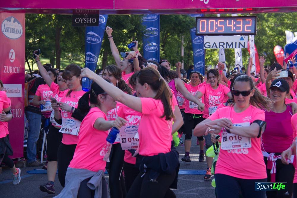Carrera de la Mujer Madrid: arco derecho, del minuto 43 al 51