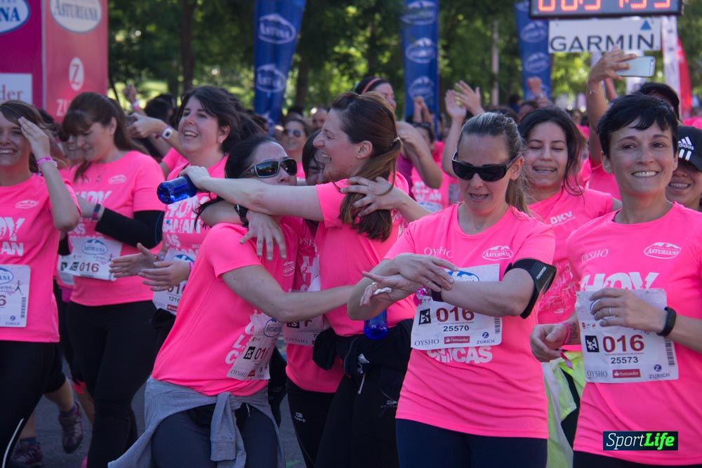 Carrera de la Mujer Madrid: arco derecho, del minuto 43 al 51