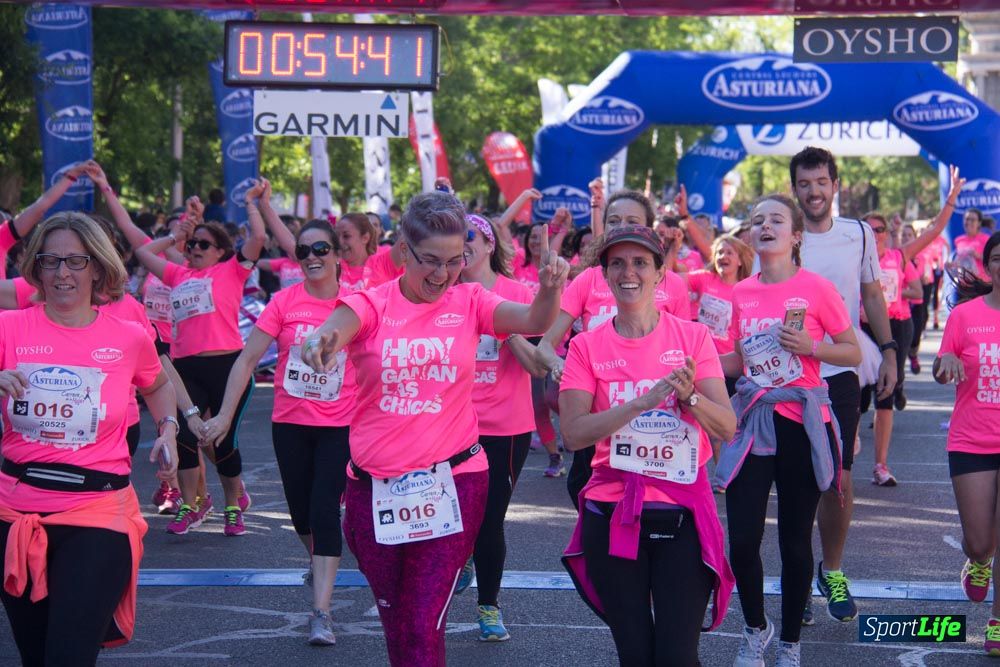 Carrera de la Mujer Madrid: arco derecho, del minuto 43 al 51