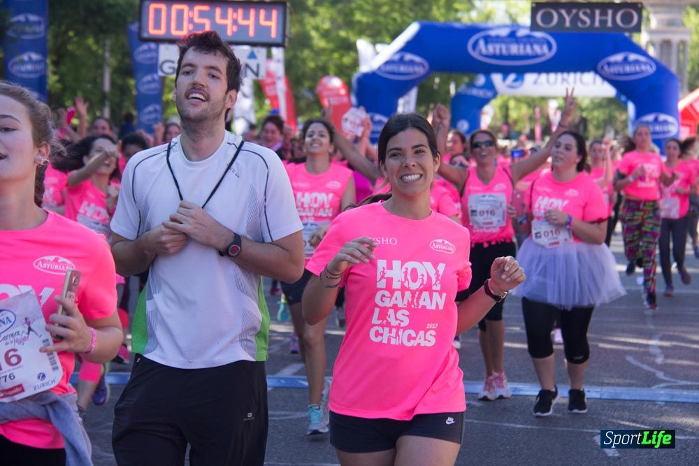 Carrera de la Mujer Madrid: arco derecho, del minuto 43 al 51