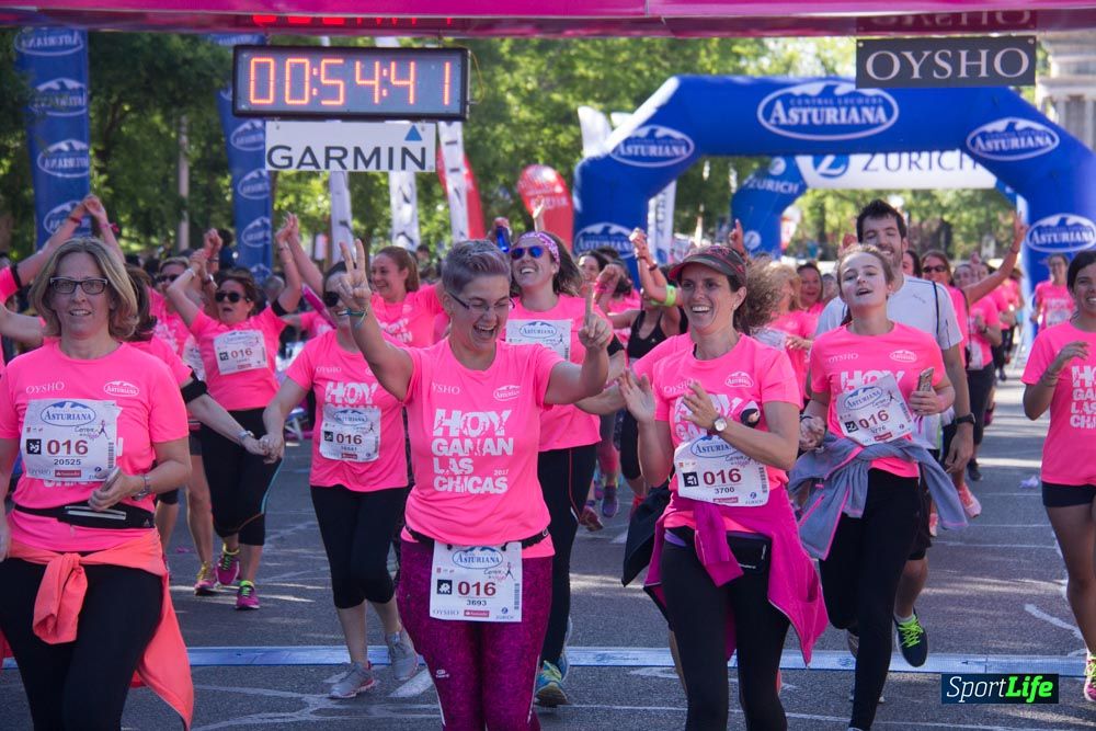 Carrera de la Mujer Madrid: arco derecho, del minuto 43 al 51