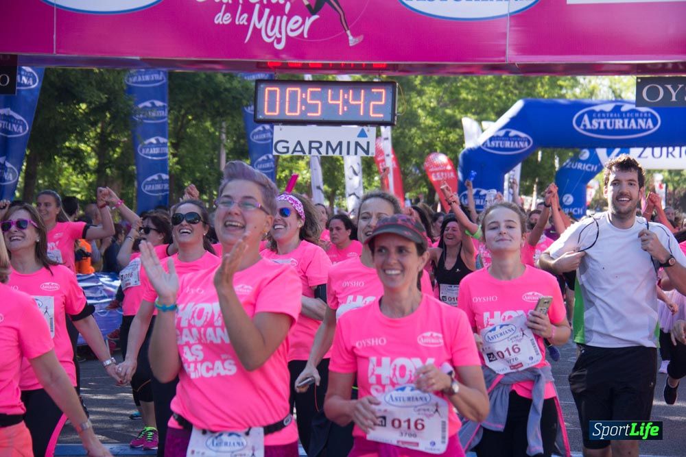 Carrera de la Mujer Madrid: arco derecho, del minuto 43 al 51