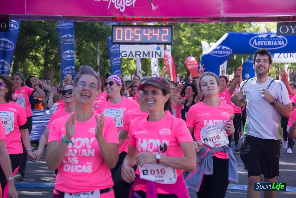 Carrera de la Mujer Madrid: arco derecho, del minuto 43 al 51