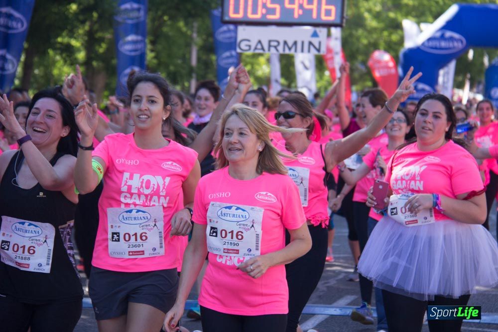 Carrera de la Mujer Madrid: arco derecho, del minuto 43 al 51