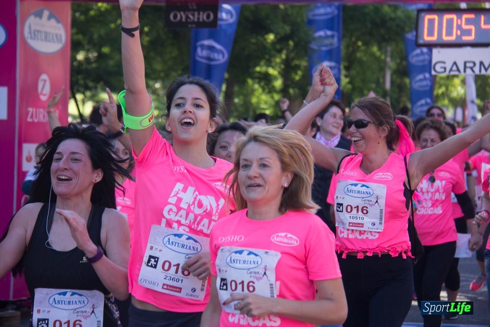 Carrera de la Mujer Madrid: arco derecho, del minuto 43 al 51