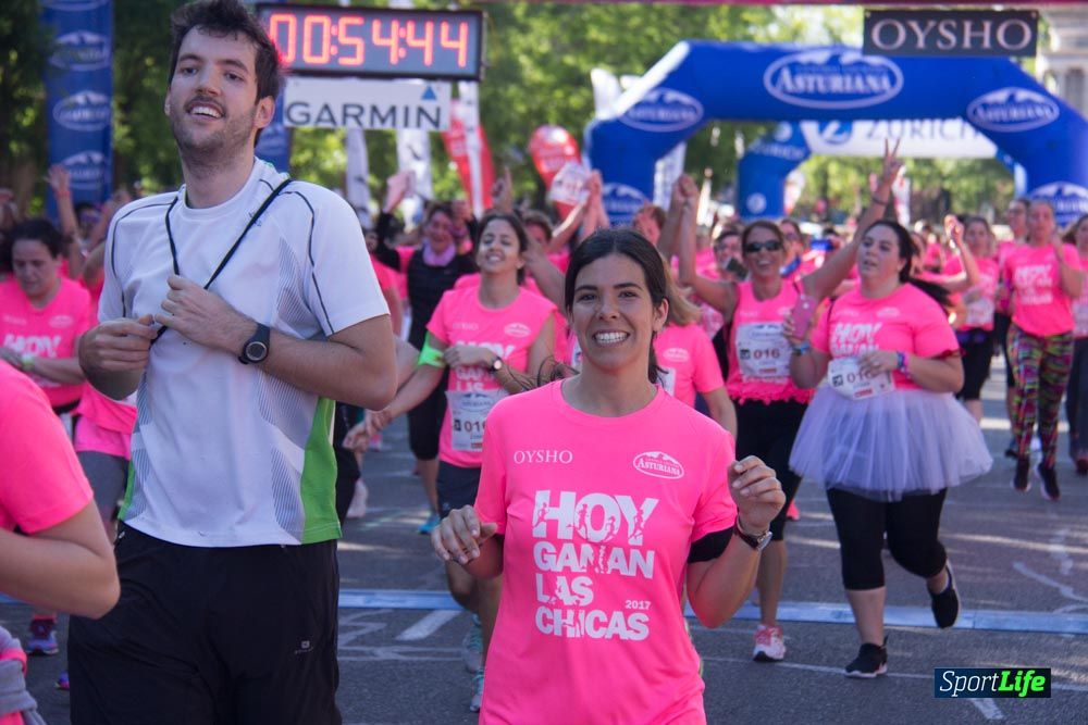Carrera de la Mujer Madrid: arco derecho, del minuto 43 al 51